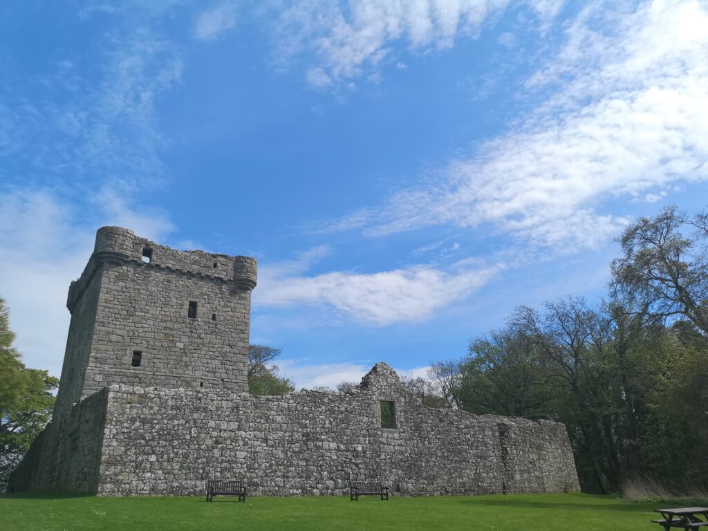 Leven Castle. Perth & Kinross Big 5 things to do list