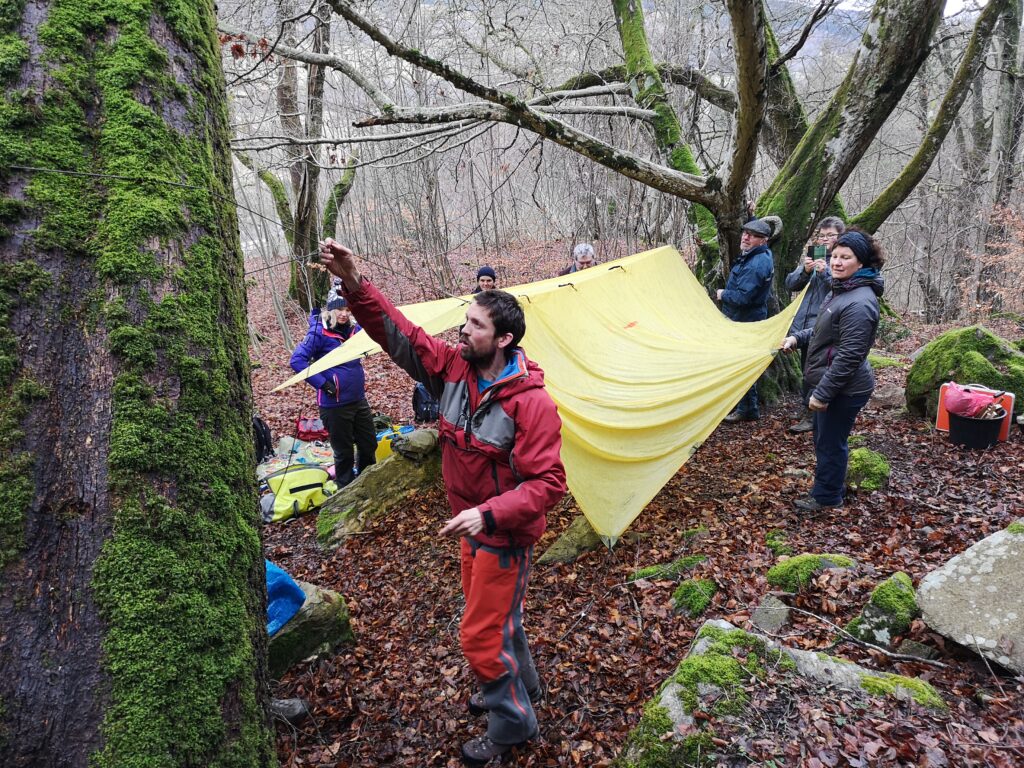 Wee Adventures Adult bushcraft sessions. 